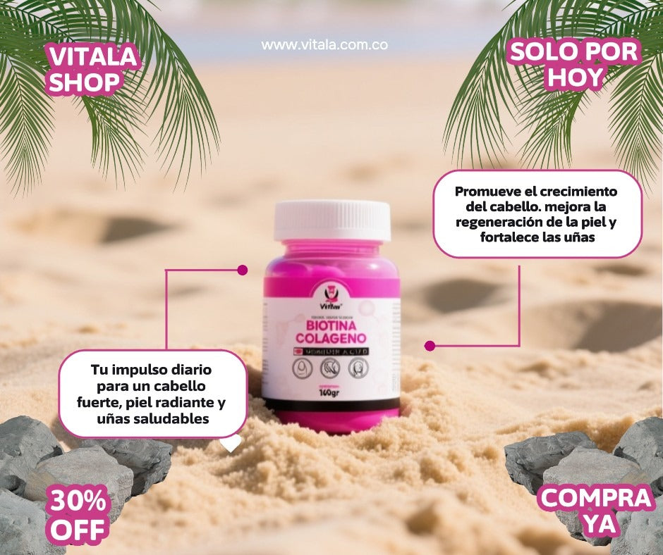 Gomitas Biotina mas Colageno