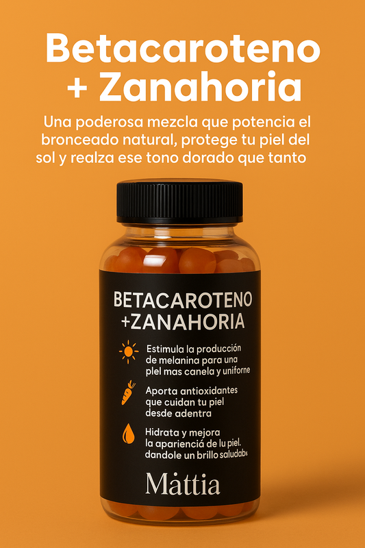🥕 Betacaroteno + Zanahoria