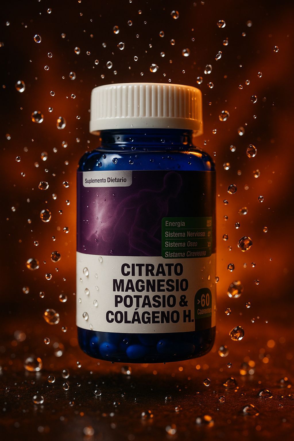 Citrato Magnesio Potasio y Colageno